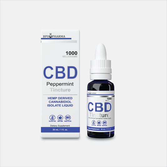 CBD PEPPERMINT TINCTURE - 1 oz
